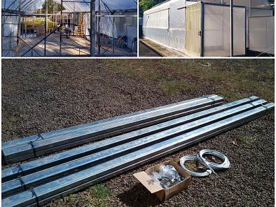 Kit de invernáculo para autoconstrucción