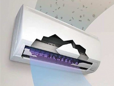Convierte tu aire acondicionado split en un purificador ultravioleta